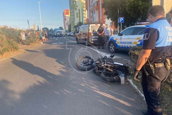 Menor grave tras ser atropellado en el Valle de Jinámar por un motorista que se dio a la fuga/TA.